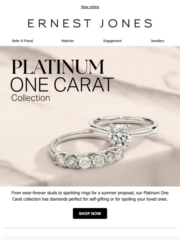 Platinum One Carat Collection