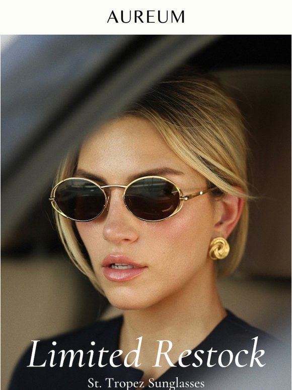 LIMITED RESTOCK: St. Tropez Sunnies ✨