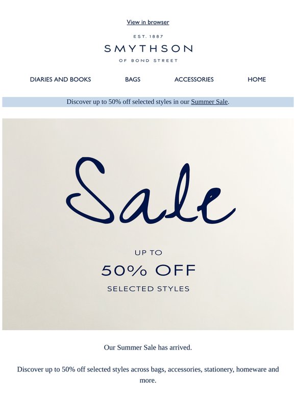 The Summer Sale is here