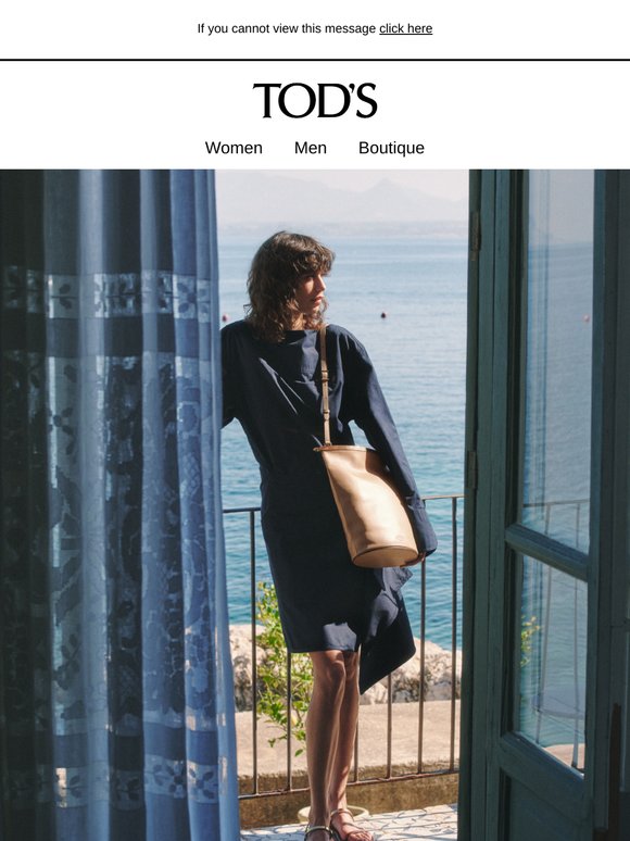 Summer atmosphere: your Tod’s look