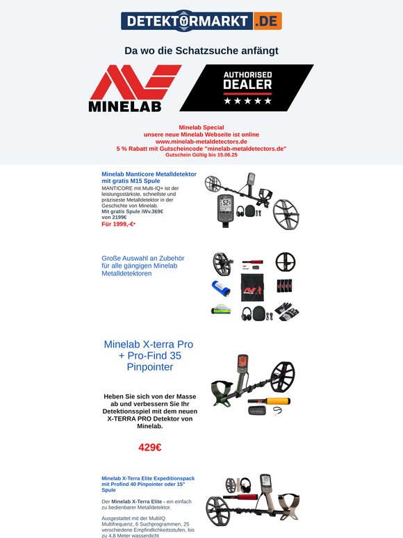 Minelab Special