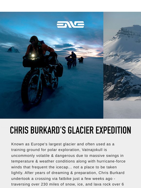 Chris Burkard's Glacier Expedition