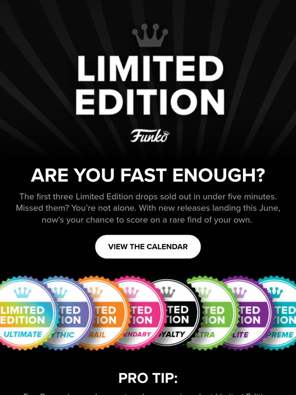 June's Limited Editions Are Almost Here...