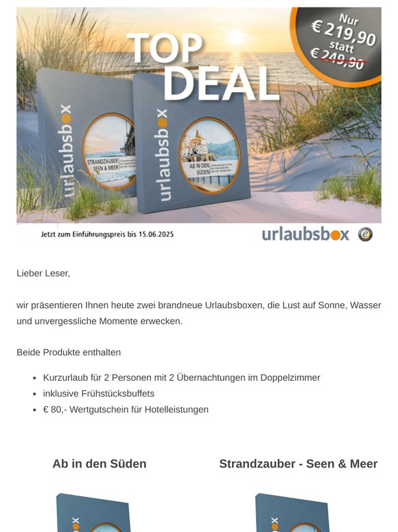🌞 Die Sommer-Highlights 2025 sind da! 🌞