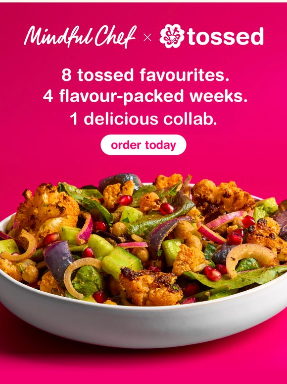 Mindful Chef x Tossed has arrived🥗