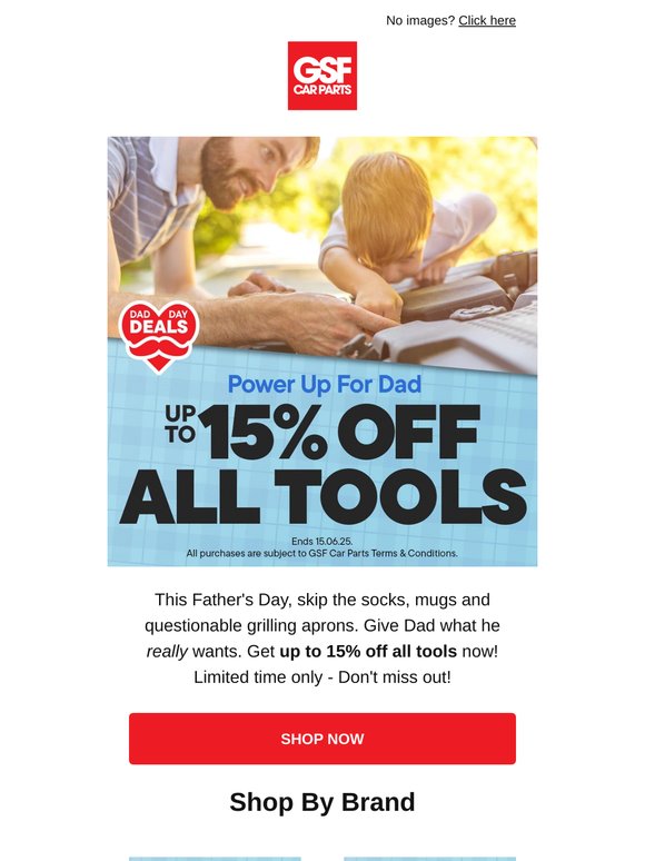 Just Landed: Father's Day Deals!
