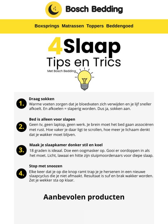 Wil je ook beter slapen?