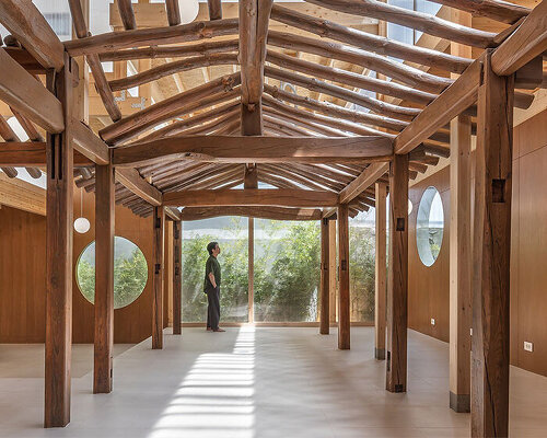 illuminated hanok interior meets modular facade in drawing works' seoul renovation