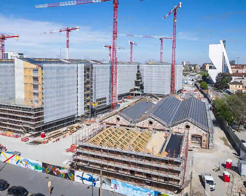 milan's porta romana olympic village nears completion with built-in student housing legacy