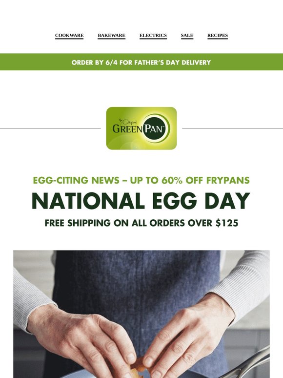 Celebrate National Egg Day with Sizzling Savings on Frypans
