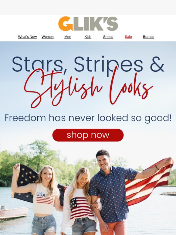Patriotic Picks You Can't Miss ❤️🤍💙