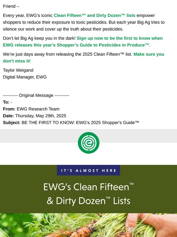 Don’t forget to sign up!