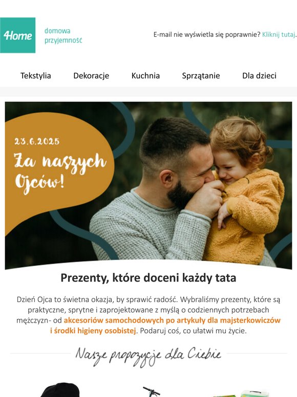 Pomysły na prezent na Dzień Ojca - dla majsterkowiczów, kierowców i innych entuzjastów