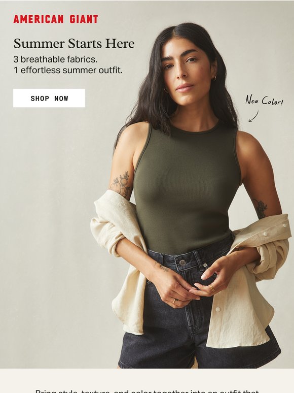 New colors. Easy pieces.