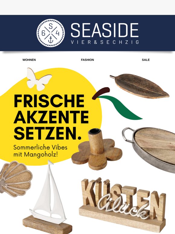 Frische Deko-Ideen mit Mangoholz!