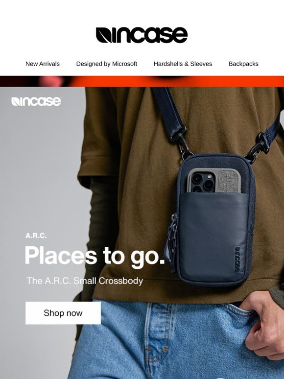 Built for movement. Designed to carry less.