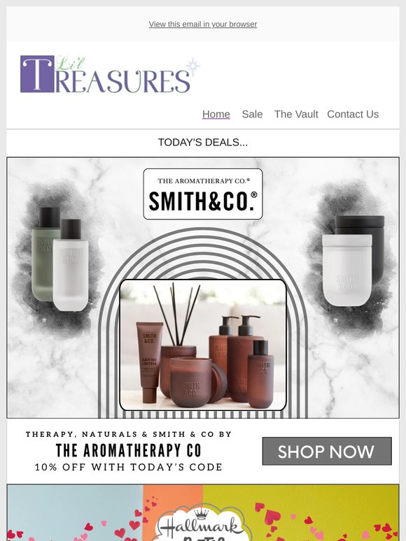 On Sale Tonight 💜 Aromatherapy Co | Hallmark Better Together | Zibo Glass | Designers Guild
