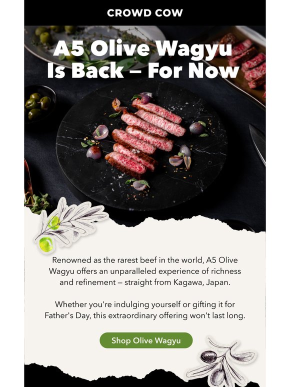 The Rarest Wagyu on Earth — Back in Stock Now