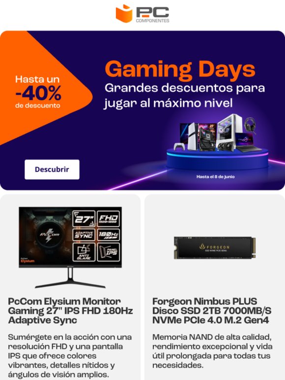 Solo los gamers de verdad abren este correo 😎