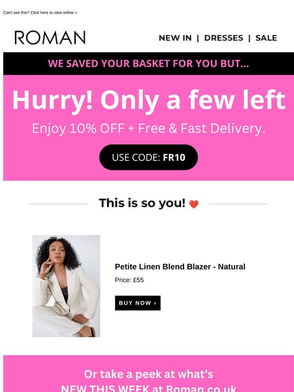 Don't forget your basket ...