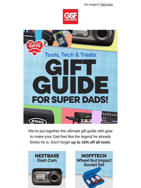Gift Guide For Super Dads ⚙️