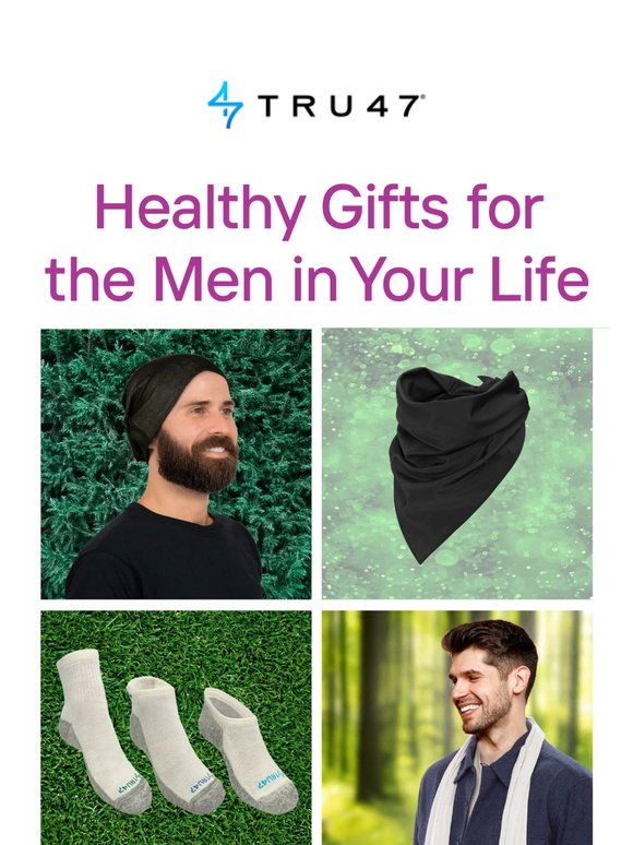 Healthy Gifts for the Men in Your Life 🎁