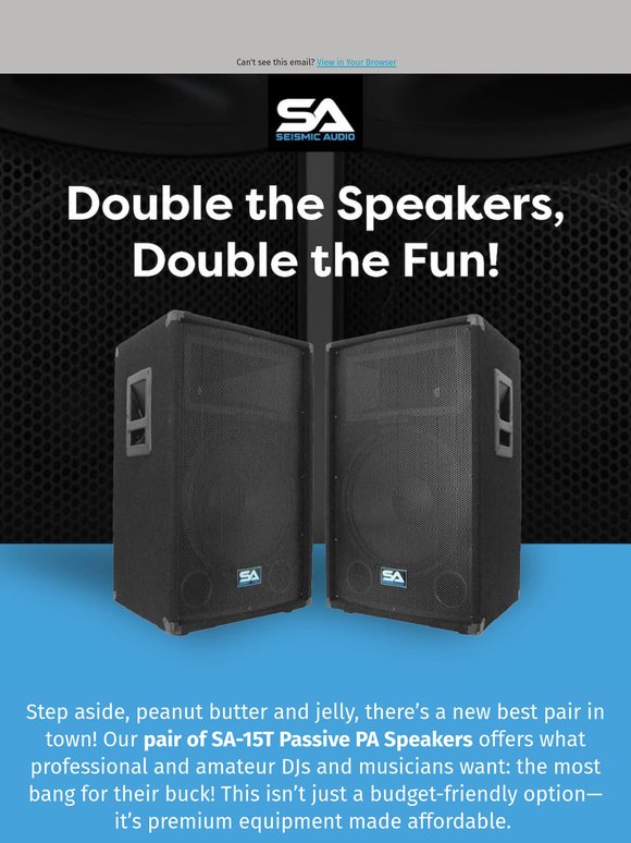 The Iconic Audio Duo Is Here!