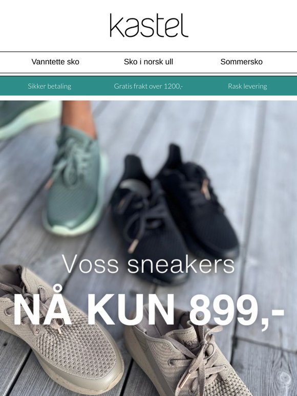SALG 🎉 Sommerfavoritten Voss for kun 899,-