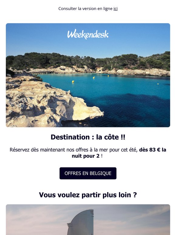 Envie de partir à la mer cet été ? 🌊