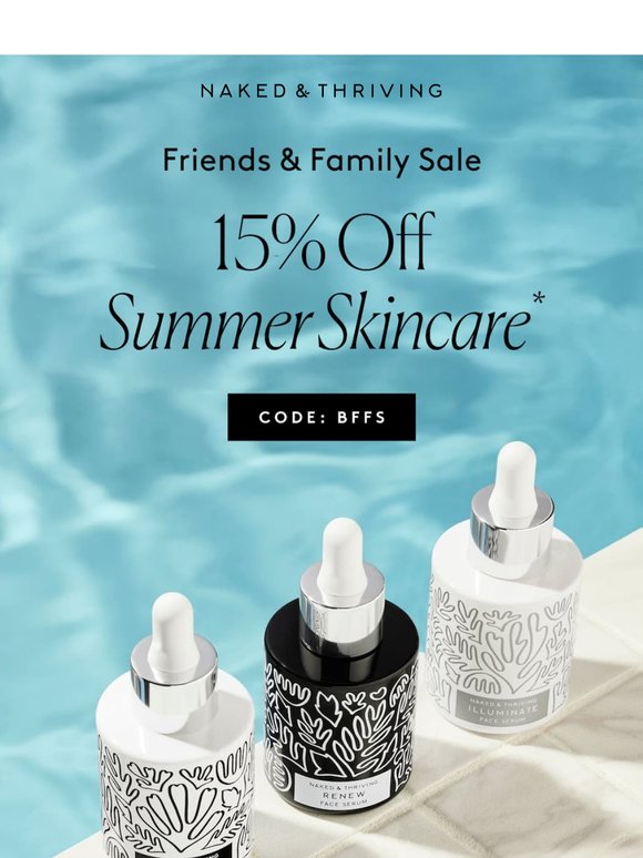 ⚡ The Friends & Family Sale Starts Now!