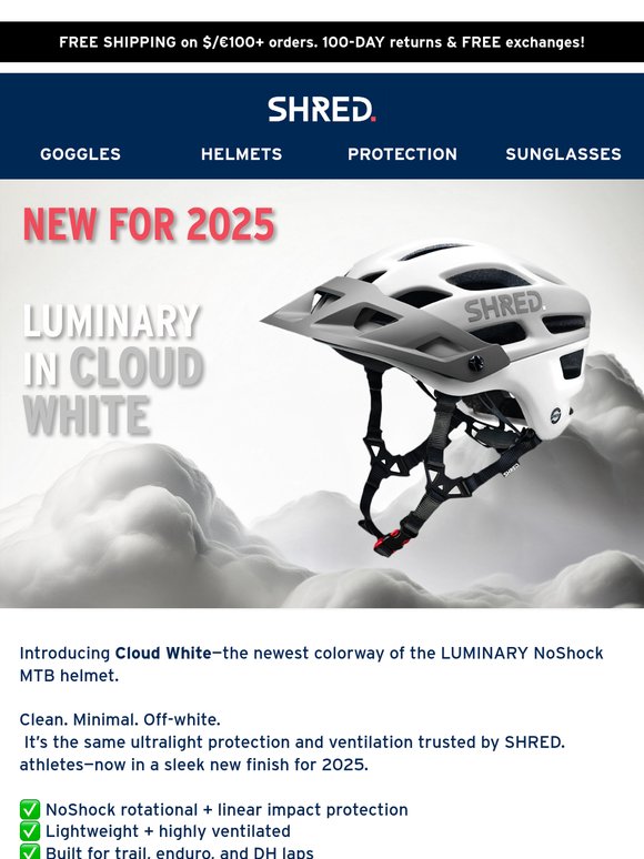 New for 2025: LUMINARY in Cloud White