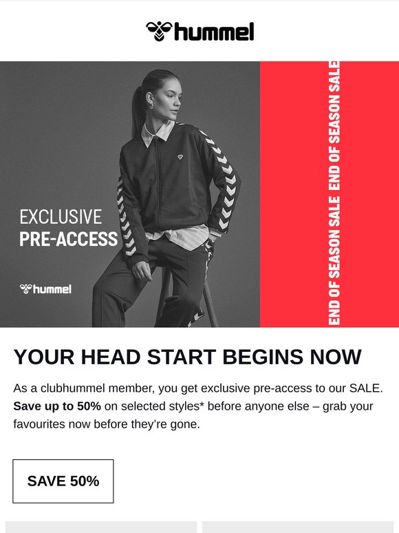 Get access to SALE before everyone else!