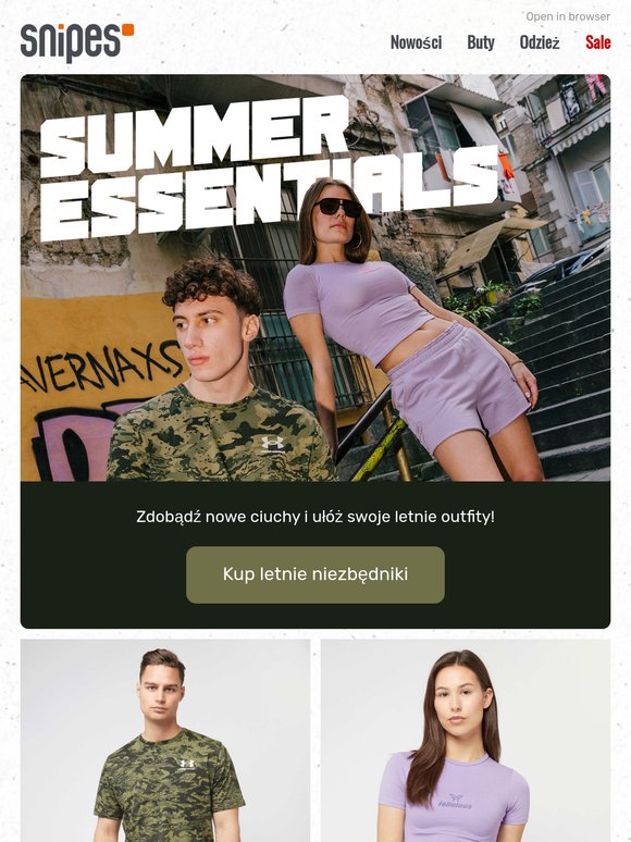 Kup teraz: Letnie niezbędniki ☀️
