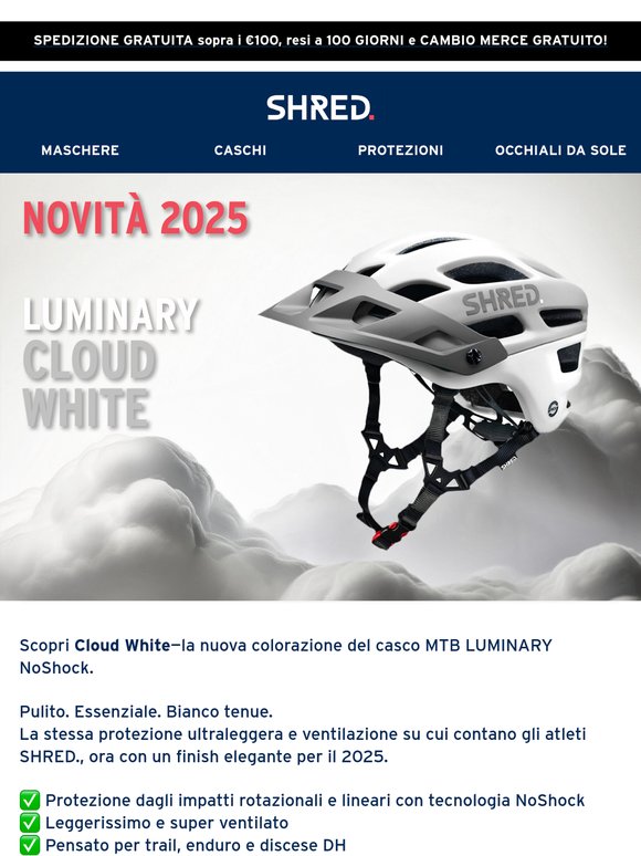 Novità 2025: LUMINARY in Cloud White