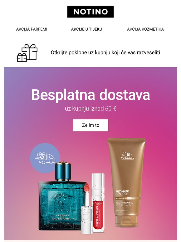 Besplatna dostava kao mali poklon od nas 🚚