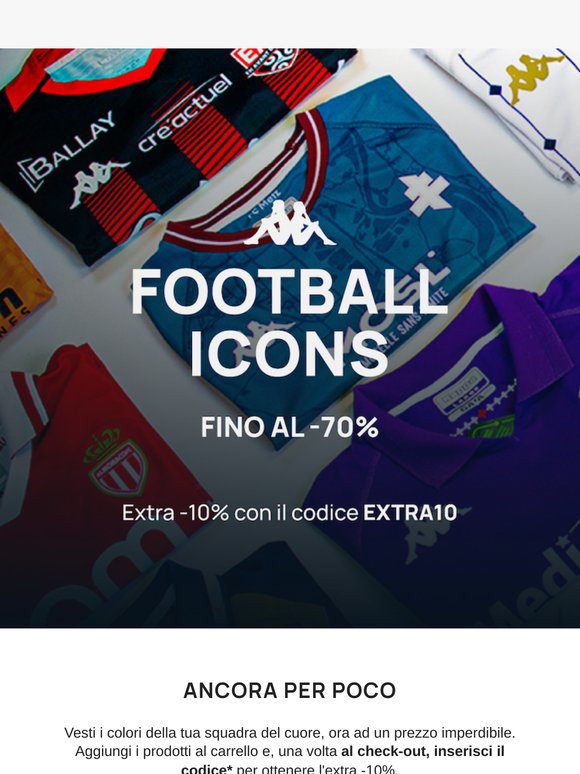 FLASH SALE: solo per te extra sconto calcio ⚽