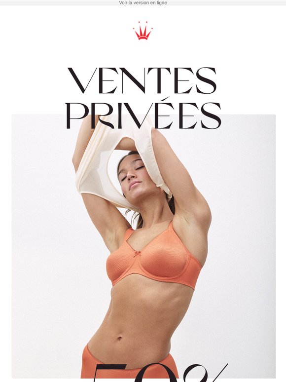 C’est parti : VENTES PRIVÉES RÉSERVÉE AUX MEMBRES – jusqu’à -50 %
