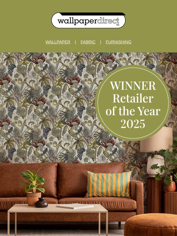 WE'VE WON 🏆 Retailer of the Year