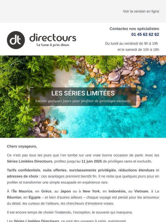 Privilèges exclusifs : Plus que quelques jours pour en profiter !