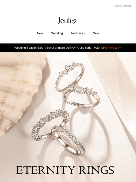 🧡Eternity Rings to Wear Forever