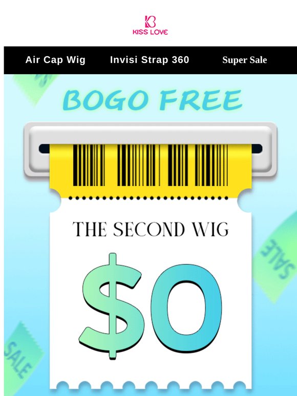 Congrats! Your FREE WIG Reward Is Now Active🎉