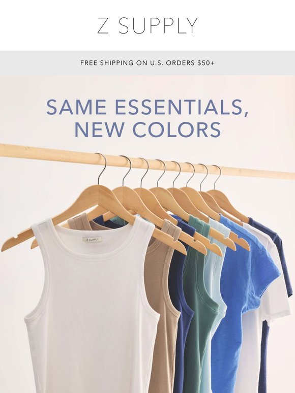 Your Favorites, Now in Summer Colors