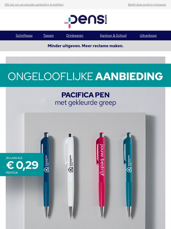 Geloof ons, je wilt deze aanbieding niet mislopen!