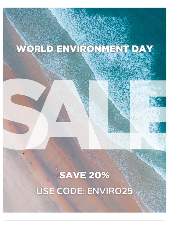 Celebrate World Environment Day With 20% Off