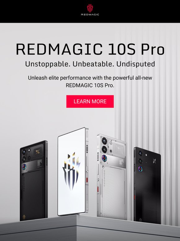 🚀 Ready to Dominate? REDMAGIC 10S Pro Launches Today