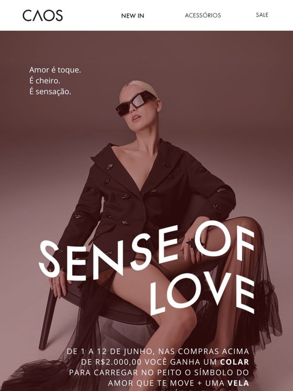 SELEÇÃO SENSE OF LOVE ❤