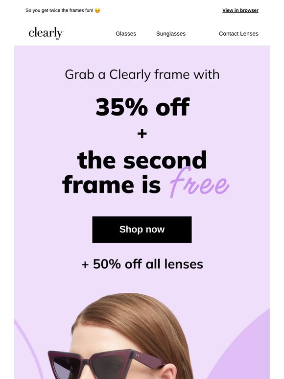 Buy one, get one free ✨