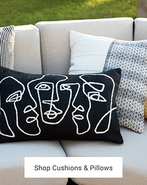 Shop Cushions & Pillows >