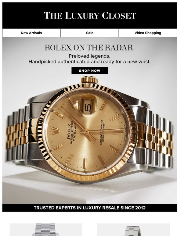 Rolex on the Radar.
