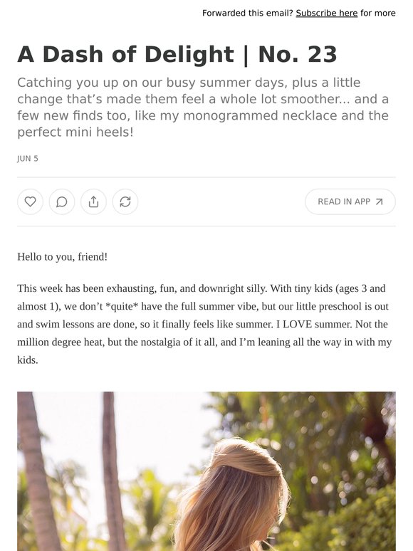 A Dash of Delight | No. 23